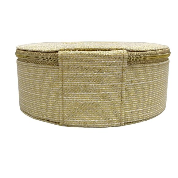 Auth Dior Parfums - Gold White Tweeds Accessory - Picture 3 of 9